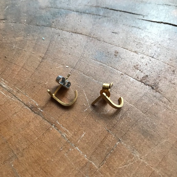 Vintage Gold Ear Jackets - Picture 2 of 3